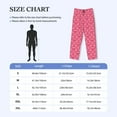 thumbnail image 4 of Bingfone red bows Mens All Over Print Sleep Pajama Pants-Large, 4 of 6