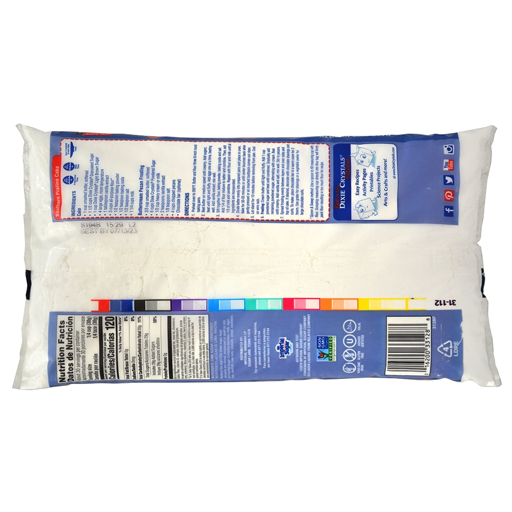(2 pack) Dixie Crystals 10X Powdered Sugar, 32 oz