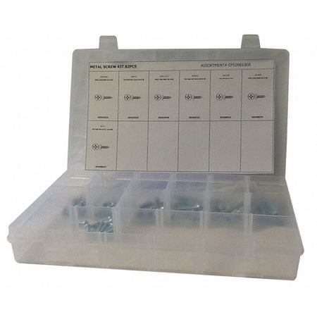 

Tapping Screw Assortment std. 82 pcs.