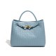 thumbnail image 1 of Bolso retro de gran capacidad, bolso tejido a mano para mujer, bolso de mano versátil para ir al trabajo, bolso bandolera informal de moda, 1 of 6