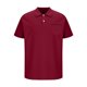 thumbnail image 4 of pstuiky camisetas de hombre, Blusa de manga corta con cuello vuelto, bolsillo exterior y media cremallera de color liso para hombre camisetas de hombre l, 4 of 5
