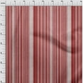 thumbnail image 4 of oneOone Cotton Silk Maroon Fabric Stripe & Sewing Material Print Fabric By The Yard 42 Inch Wide, 4 of 4