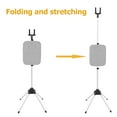 thumbnail image 5 of Vaporizador de ropa portátil: soporte plegable para vaporizador de ropa, tendedero telescópico plegable, accesorios para planchas a vapor., 5 of 5