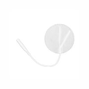 Reusable Electrodes, Foil Bag, 2.0"" Round, White Cloth
