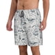 thumbnail image 2 of Fotbe Vintage Sailboats Trajes de Baño Estampados para Hombre, Shorts de Verano de Secado Rápido, Ropa de Playa, Bañadores-XX-Large, 2 of 6