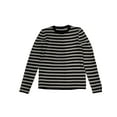 thumbnail image 4 of hirigin Women Vintage Aesthetic Crewneck Sweatshirts Oversized Long Sleeve Mushroom Striped Graphic Sweaters Teen Girls Pullover Tops (Grey, S), 4 of 9