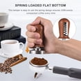 thumbnail image 3 of Dispensador de Cafe 51mm Espresso Tamper Stirrer Set Tamper calibrado de café con Base Plana de Acero Inoxidable 304 con Resorte Prensa de Mango de Madera Barista para máquina de Espresso, 3 of 4