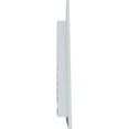 thumbnail image 3 of Ekena Millwork 26"W x 21 5/8"H Right Triangle Gable Vent - Left Side (34 1/2"W x 28 5/8"H Frame Size) 10/12 Pitch Functional, PVC Gable Vent with 1" x 4" Flat Trim Frame, 3 of 14