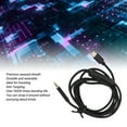 thumbnail image 4 of Cable Auxiliar De 2,5 Mm A USB C, Evita Enredos Reemplazo Silencioso Cable De 2,5 Mm A Tipo C Para QC45 Para OE2, 4 of 7