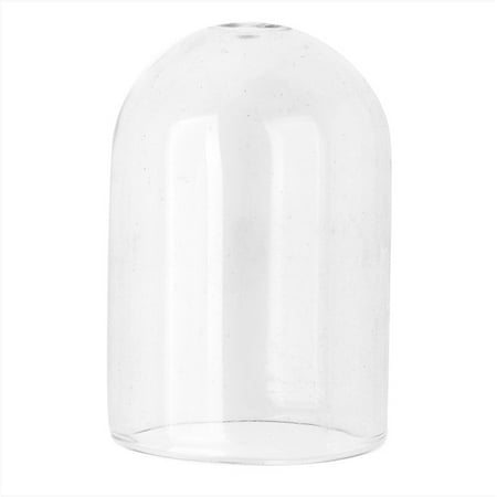 Domed Shape - Hollow Glass Dome for Jewelry, 24.5x36.5mm Pill Shape, 2 Pieces