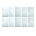 thumbnail image 1 of Unique Bargains 10 Pcs Personalized Temporary Tatto Butterfly Fake Tattoos White, 1 of 5