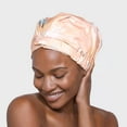 Kitsch Luxury Shower Cap for Women, Reusable Shower Cap for Long Hair