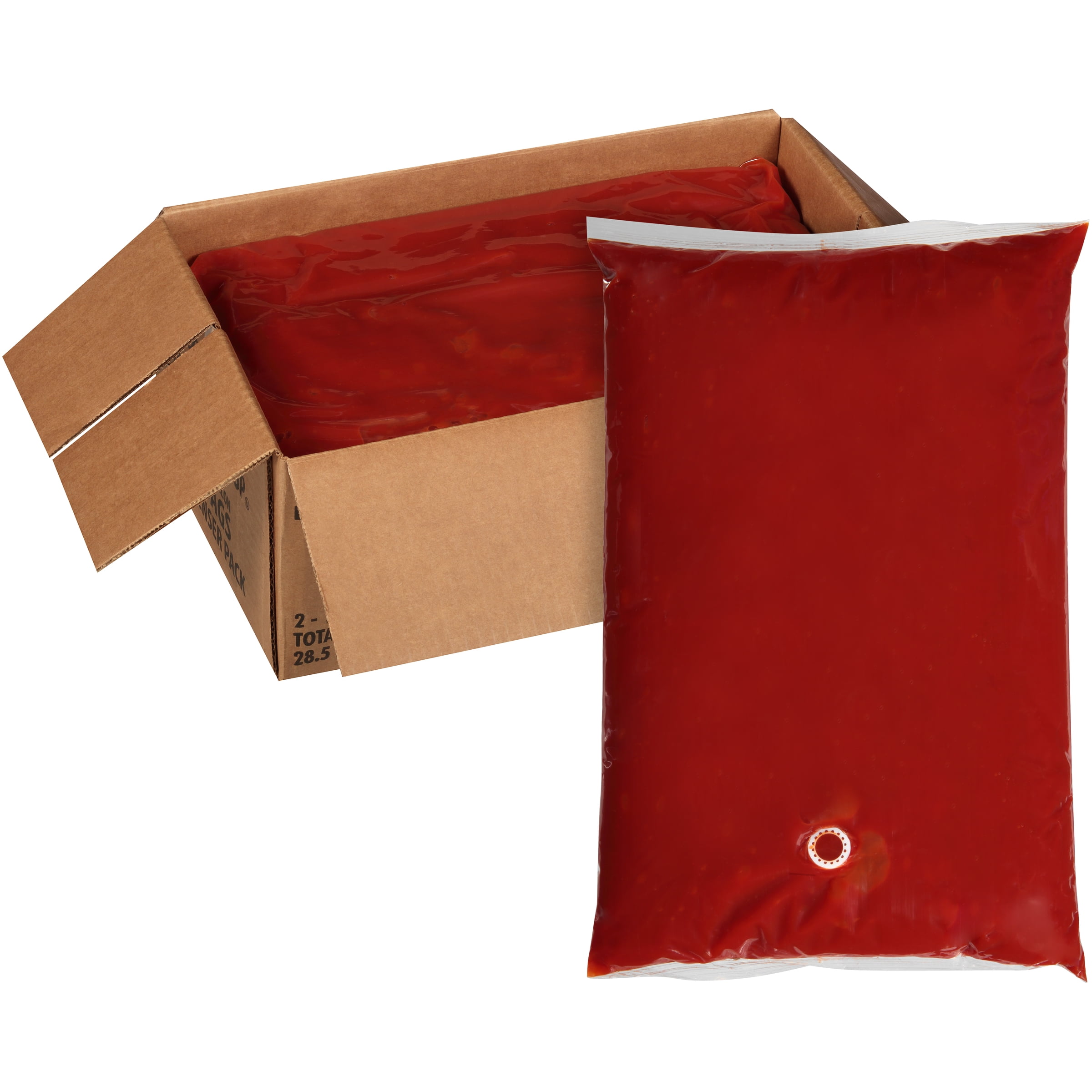 SIMPLY HEINZ Ketchup Dispenser Pack, 1.5 gal. (Pack of 2)