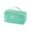 Blue green, variant on Mesh Cosmetic Pouch Spacious Interior Multi Pocket Organiser Travel Ready Bag