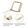 thumbnail image 3 of Roller Buckles, 20 Pack 30x20mm 3mm Thick Metal Belt Pin Buckle, Gold Tone, 3 of 5