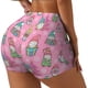thumbnail image 1 of Fotbe pink Holiday Joy Shorts Sin Costuras – Shorts Deportivos de Cintura Alta para Mujer, Elásticos para Gimnasio, Yoga, Running o Ciclismo-Large, 1 of 8