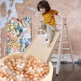 thumbnail image 2 of 50 Bolas de plástico para piscina de pelotas Realhaha para bebés y niños, diámetro 5.5 cm, 2 of 8
