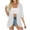 White, variant on Axiiglly Kimonos for Women Chiffon Open Front Puff Sleeve Flowy Loose Sheer Summer Cardigan Lightweight Beach Cover Ups, S-2XL