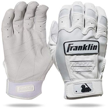 Gants De Frappe Softball Femme Franklin Sports CFX Fastpitch - Taille Moyen, Blanc/chrome - Neuf