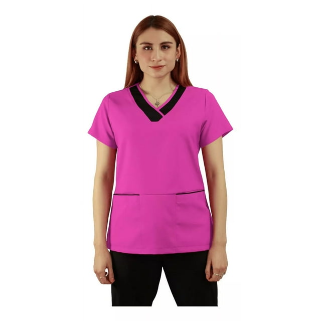 Filipina Medica Cuello V Ancho A Contraste