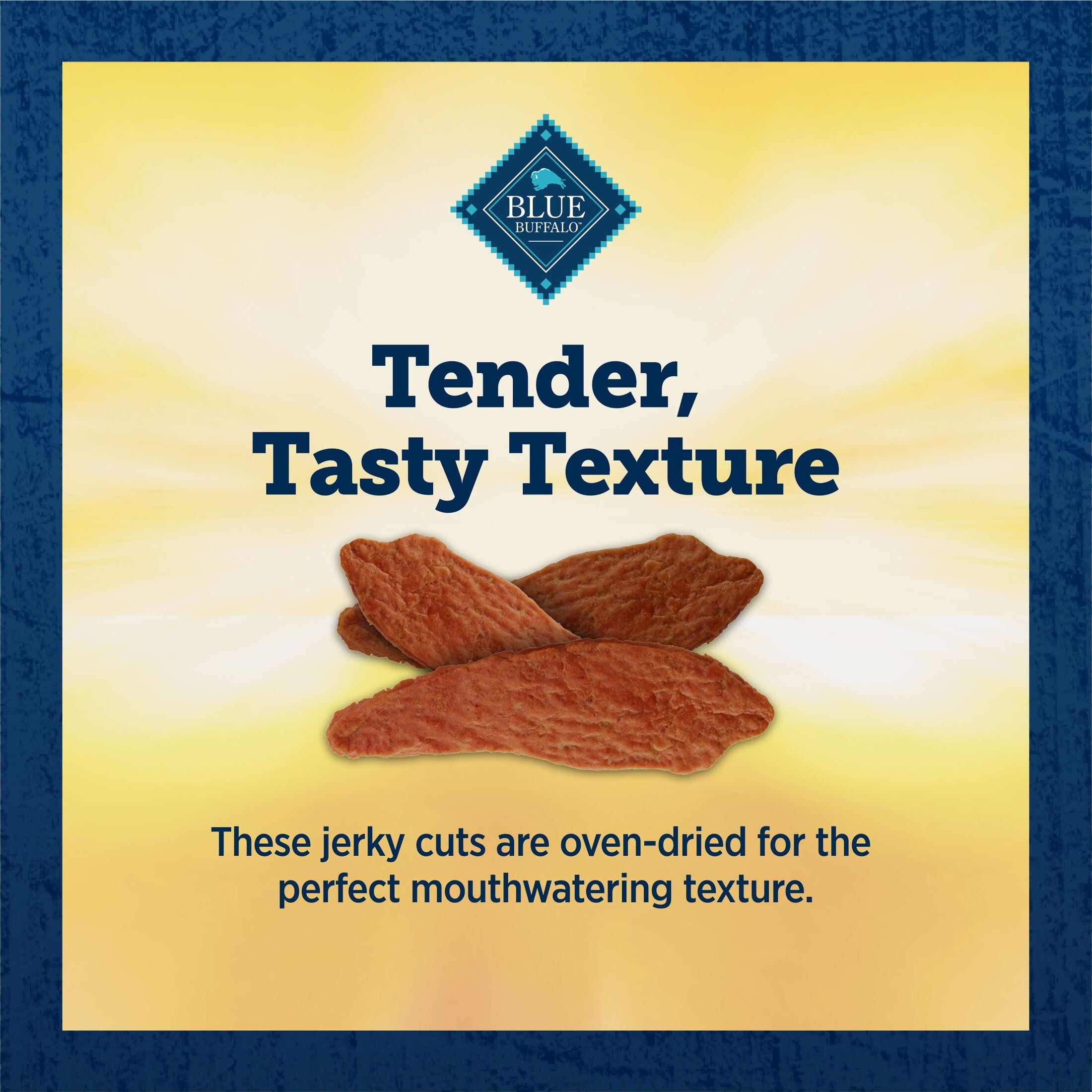 Blue Buffalo True Chews Natural Jerky Cuts Dog Treats, Chicken Recipe, 12-oz. Bag