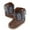 Blue, variant on Western Baby Shoes Cowboy Cowgirl Boots Lightweight Walking Infant Shoes for Boys Girls