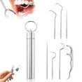 Ceimmol 9 Pcs Stainless Teeth Cleaning Tool Set 2024 New Reusable