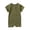 Green, variant on Faraee Newborn Baby Boy Girl One Piece Romper Infant Ribbed Short Sleeve Jumpsuit Half Button Spring Summer Onesies Outfits Beige Size 0-3 Months