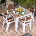 thumbnail image 2 of Comedor de Exterior MQ Tipo Madera Caramelo 563-CA, 2 of 5