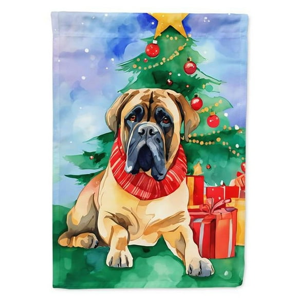 Carolines Treasures DAC3524CHF 40 x 28 Po Unisexe Mastiff Drapeau de la Maison en Polyester de Noël