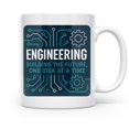 thumbnail image 2 of Engineer 11 oz Coffee Mug - Morning Boost White Ceramic Gift, 2 of 7
