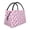 Cherry Strawberry, variant on Vsdgher Lama in Space Print Insulated Reusable Bags with Sturdy Zipper and Handles, Foldable Totes for Hot or Cold Food Bring or Delivery