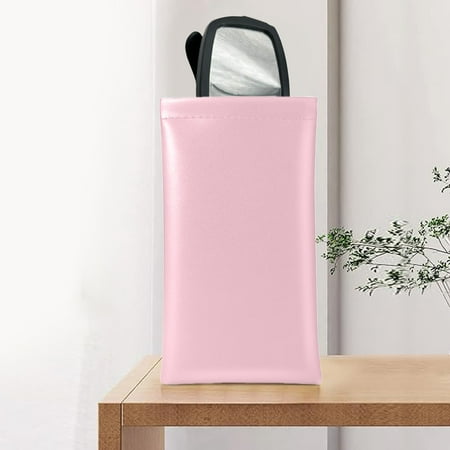 

Travel Friendly Leather Case Automatic Closure Sunglasses Holder Soft Pouch For Secure Storage & Portability Reusable Shopping Bags Grocery Bags