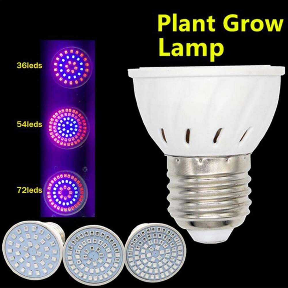 Bright E27 45W Red Blue LED Plant Grow Light Hydroponic Bulb Garden Indoor Lamp 