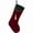 Red, variant on Christmas Stockings 2pcs Red and Green Velvet Xmas Stocking with Tassel Tree Gifts Bags Hanging Socks for Holiday Party Decoration