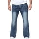 thumbnail image 5 of Ceisia Mens Fasion Navy Jeans Bootcut Relaxed Fit With Two Pockets L Gift, 5 of 9