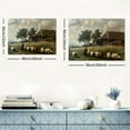 thumbnail image 6 of Acheng Farm Landscape Canvas Wall Art Vintage Painting Farm Animal Pictures Vintage Landscape Prints Abstract Tree Canvas Farmhouse Sheep Pictures Vintage Farmhouse Posters Natural Artwork 20x16inch, 6 of 6