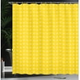 thumbnail image 4 of Ambesonne Hippie Shower Curtain, Daisies Florals Flowers, 69"Wx70"L, Yellow and White, 4 of 5
