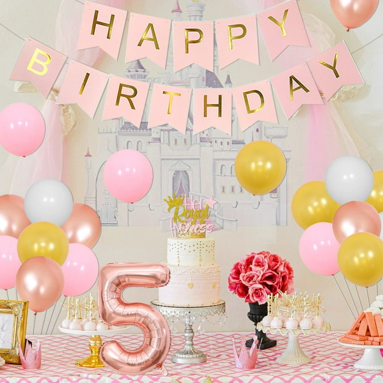 Happy Birthday Year Old Girl Party Themes 5th Birthday Party