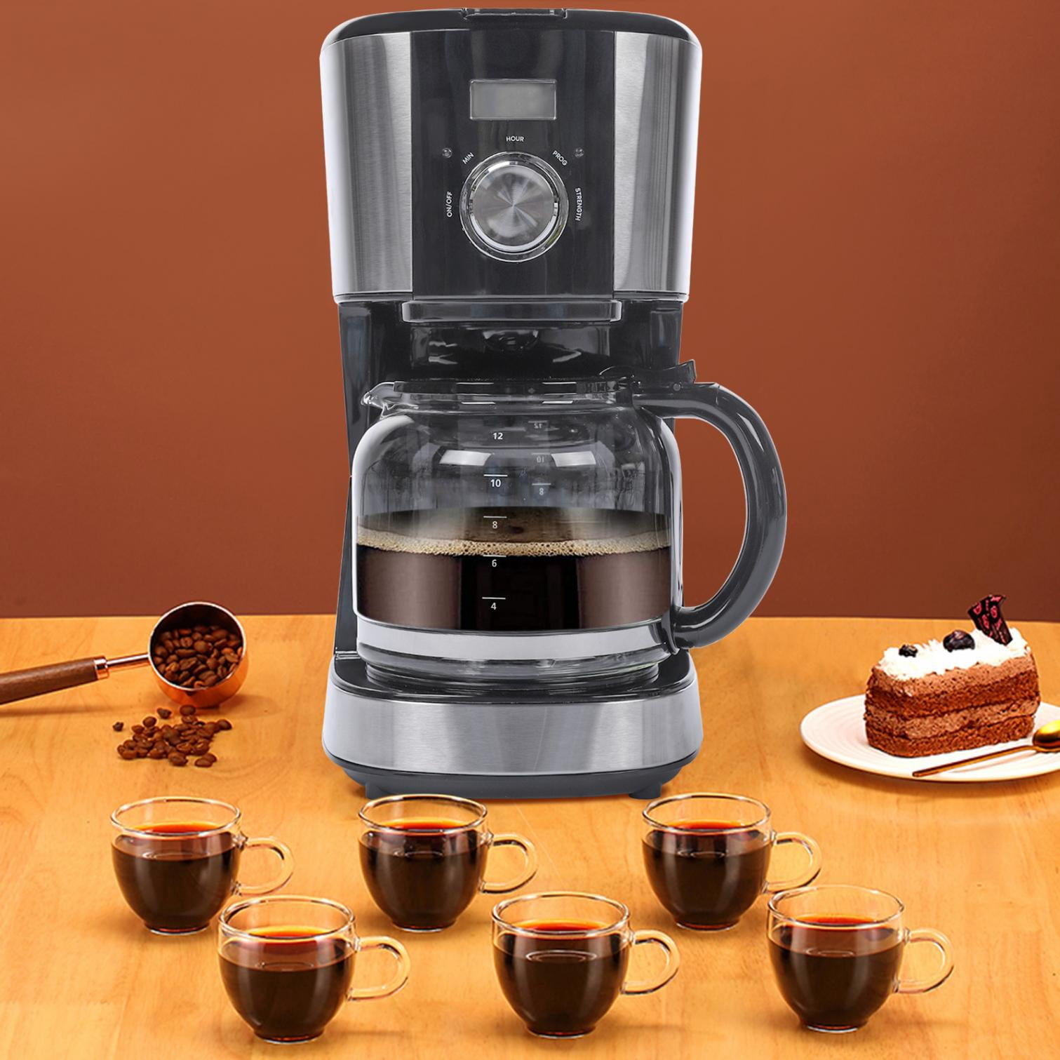baumann 12 cup programmable coffee maker