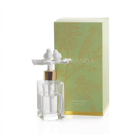 FRENCH GARDENIA Birds on a Twig Veranda Zodax Porcelain Diffuser