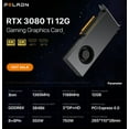thumbnail image 3 of RTX 3080 Ti Turbo 12GB GDDR6X 384 Bit 8+8-pin PCI Express 4.0 Graphics Card, 3 of 6