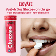 thumbnail image 3 of ELOVATE Fast Acting Glucose Tablets – 4g Each, Multiflavor (Peach & Raspberry) – Gluten Free, Fat Free, 8 Tubes (80 Count) – Quick Dissolving Energy Supplement, 3 of 11