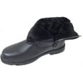 thumbnail image 7 of Men's Winter Boots Comfort Leather Faux Fur Lined Zipper Ankle Shoes, 7 of 7