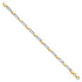 thumbnail image 4 of 14K Solid Yellow Gold Chain Bracelet, 4 of 5