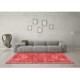 thumbnail image 3 of Ahgly Company Indoor Rectangle Geometric Red Traditional Area Rugs, 3' x 5', 3 of 4
