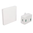 thumbnail image 4 of Kit receptor de interruptor de luz inalámbrico de 433 Mhz, interruptor de pared remoto de autogeneración, resistente al agua, 110-230 V, para lámparas y ventiladores domésticos, 4 of 12