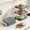 Grey, variant on Multi-Layer Dish & Prep Tray Storage Rack, Durable ABS Construction for Long-Lasting Use, Collapsible and Space-Saving, No Assembly Required