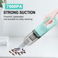 thumbnail image 5 of Aspiradora de mano ligera SIPPON 6 en 1 con potente motor de 100 W, miniaspiradora portátil para suelos duros, alfombras y pelo de mascotas (enchufes inalámbricos verdes), 5 of 5
