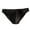 Black, variant on Men Briefs Low-rise Elastic Waist Breathable Underwear Smooth Wiring Wrinkled Panties Daily Wear